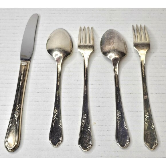 Wm. A. Rogers A1 Plus Oneida Ltd. Vintage Silverware Set - Picture 9 of 13